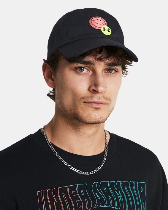 หมวก UA Branded สำหรับผู้ชาย in Black image number 2